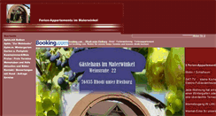 Desktop Screenshot of ferienwohnung-rhodt.de